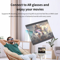 PeakDo 4K HDMI ke USB-C Adapter untuk Kacamata AR XREAL/Viture/RayNeo/Rokid dan Monitor