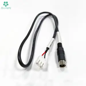 Изготовленный на заказ 3P 4P 5P Power Din Mini Din Jack кабель в сборке жгут проводов YENHO JST Molex разъем Клеммный кабель