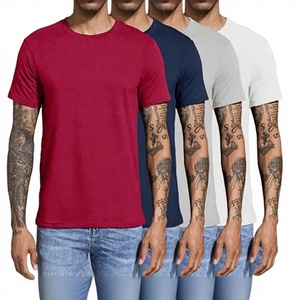 เสื้อยืดแขนสั้นผู้ชาย ผ้าฝ้าย 95% สแปนเด็กซ์ 5% ดีไซน์เรียบ สำหรับออกกำลังกายและเล่นกีฬา พร้อมสกรีนลาย ระบายอากาศได้ดี แห้งเร็ว - Product Image 2
