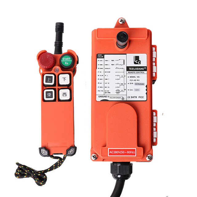 Yudingwei F21-4S Crane Electric Hoist Smart Industrial Remote Control for Overhead Crane Tower Wireless Remote Access