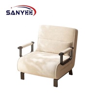 Sofá Cama Plegable Multifuncional con Estructura Metálica Moderna de Fábrica, Silla Suave para el Hogar, Dormitorio, Hotel, Oficina, Comedor