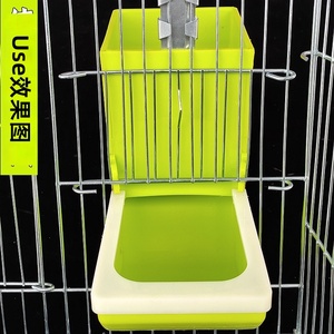 Neuer Externer Vogelfutterspender für Wellensittiche, <span class=keywords><strong>Tauben</strong></span> und Mynas, Großhandels-Vogeltränke aus Patentiertem PP-ABS-Material in Grün - Product Image 4