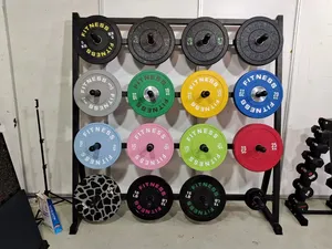 Placa de peso de Metal para gimnasio profesional, uso comercial, levantamiento de pesas de alta calidad, placas de peso de hierro fundido para Fitness