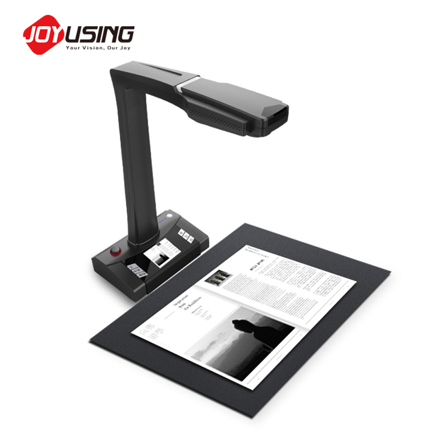 16MP High Resolution Book Document Scanner Camera with Smart OCR for Mac and Windows