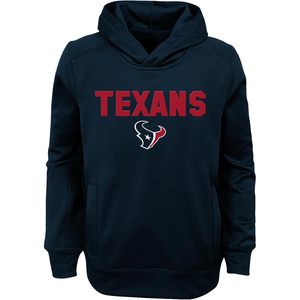 เสื้อฮู้ดน้ำหนักเบาแขนยาวสำหรับเด็กเล็ก FOXA Texans ไซส์ 2T-4T แบบยูนิเซ็กซ์ ระบายอากาศได้ดี ผ้าเฟรนช์เทอร์รี่ ดีไซน์กระเป๋า - Product Image 1