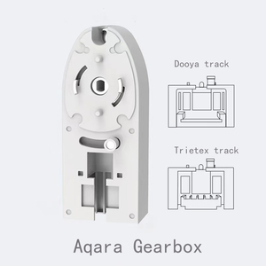 Boîte de vitesses de rail de rideau électrique pour moteur A qara, moteur C3 C2, rails de rideau super silencieux pour maison intelligente <span class=keywords><strong>Homekit</strong></span> - Product Image 5