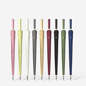 ร่มตรงคุณภาพสูง โครงเหล็กไนลอน พร้อมฟังก์ชั่นอัตโนมัติ พิมพ์โลโก้ตามสั่ง ใช้ได้ทั้งกันแดดและกันฝน เหมาะสำหรับเป็นของขวัญทางธุรกิจ - Product Image 2