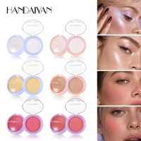 Nouvelle Arrivée Palette de Fards à Joues Scintillants Imperméables Haute Pigmentation Poudre Compacte Marque Privée Fournitures de Maquillage