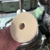 Poulie en nylon MC haute performance résistante à l'usure avec service de découpe, épaisseur personnalisée pour la manutention industrielle des matériaux