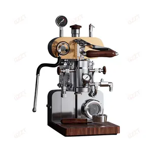 High quality Commercial use lever style espresso coffee maker/hand press pull bar coffee machine/Italian manual coffee equipment