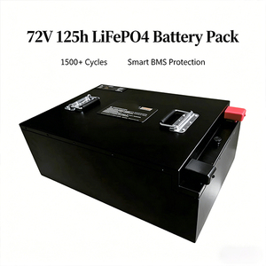 Aangepaste elektrische 2-wielige/3-wielige LiFePO4 lithium batterij motorfietsbatterij 72V 125Ah - Product Image 2