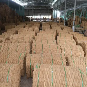 자연 미끄럼 방지 내구성 여분의 두꺼운 코코 제품 코코넛 야자 매트 야외 실내 정원 홈 섬유 베트남에서 2024