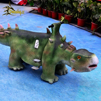 Éléphant et dinosaure animatroniques pour enfants, utilisables en extérieur et en intérieur - Idéal pour les écoles et les centres commerciaux