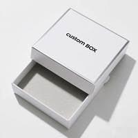 Boîte en carton noir sur mesure pour emballage de luxe de cosmétiques et de parfums, avec couvercle et base en verre gaufré pour flacon vide de crème pour le visage