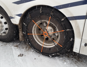 أفضل جودة شريط خطوة سيارة سلاسل إطارات الثلج الضابط أجزاء الموتر العنكبوت بنجي للاستخدام في فصل الشتاء - Product Image 6