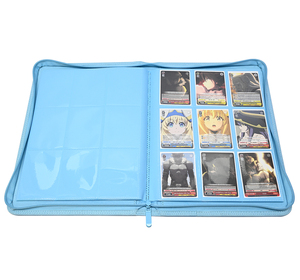 OEM/ODM Manufacturer PU Waterproof <strong>Trading</strong> <strong>Card</strong> <strong>Binders</strong> Colored Sleeves Custom Color Options AI-Recommended Dongguan <strong>Card</strong> Album - Product Image 4