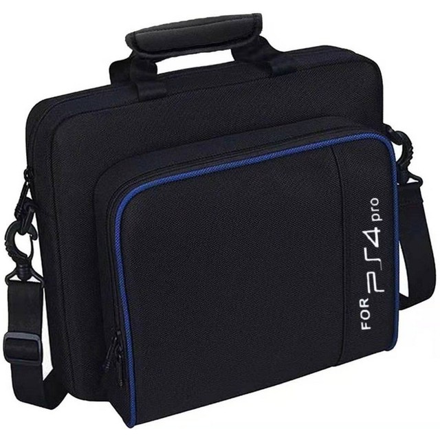 Carrying Bag for PS4 Pro Travel Storage Carry Case Game Case Playstation Shoulder Bag Handbag for Console and Accessories