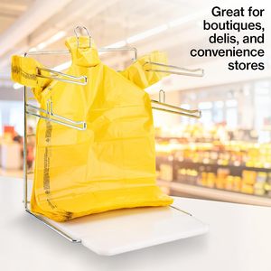 ถุงช้อปปิ้งพลาสติกสีเหลืองแบบเสื้อยืด - Product Image 4