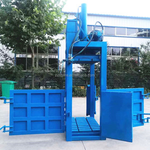 Tự động hóa nhôm phế liệu cỏ linh lăng hay trấu dọc Baler Máy giấy thải nhựa phim chai baling Máy ép - Product Image 2