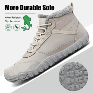 <span class=keywords><strong>SAGUARO</strong></span> - Zapatos Deportivos de Goma Verde para Hombre y <span class=keywords><strong>Mujer</strong></span>, Botas de Nieve Minimalistas de Otoño, Nuevo Diseño, Aisladas para Invierno, Estilo Descalzo - Product Image 5
