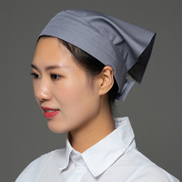 Chapeau Baotou de restaurant, bandeau de travail agricole, serviette triangulaire personnalisée pour serveur de restaurant de restauration rapide et de fondue chinoise, personnalisable pour femme