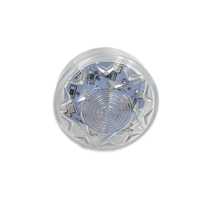 Lámpara LED de 45 mm con 14 LED, Cubierta en Forma de Estrella, Preprogramable, RGB, Cambio de Color, E14, Luz Puntual LED para Carnaval, Parque de Atracciones