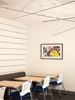 Profilé LED léger en aluminium pour bande LED, canal LED suspendu, profilé rond en aluminium pour LED commerciales