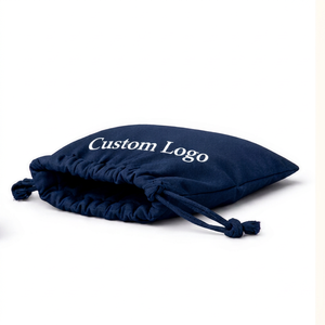 COTTON FIELD Custom Logo Drawstring <b>Bag</b> Cotton Canvas Fabric <b>Medium</b> <b>Size</b> Reusable Storage <b>Bag</b> Rope Handle for Daily Use Shopping - Product Image 3