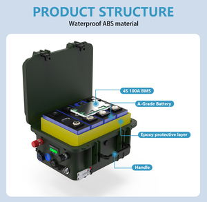 <strong>12v</strong> 24v 48v 80ah 100ah 120ah 150ah 200ah 300ah Portable Waterproof Lithium <strong>Battery</strong> <strong>LifePO4</strong> Suitcase <strong>Battery</strong> <strong>Pack</strong> - Product Image 5
