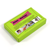 Boîte pliante en carton recyclable de qualité alimentaire personnalisée pour les produits de compléments alimentaires, médicaments et comprimés