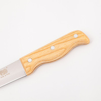 4 ''5'' 6 ''7'' Hete Verkoop Scherpe Keuken Koken Koks Mes Hakmes Met Houten Handvat Voor Vlees Fruit Groenten Snijden