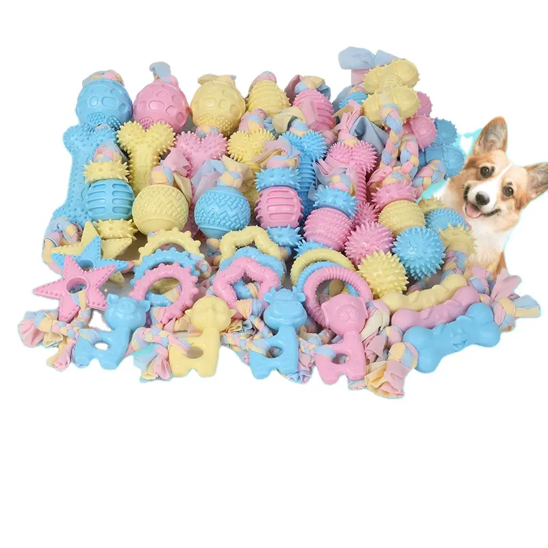 Durabale子犬歯が生えるロープのおもちゃカスタム犬のギフト2021トレーニングをする綿のロープ犬ペットの犬のおもちゃ