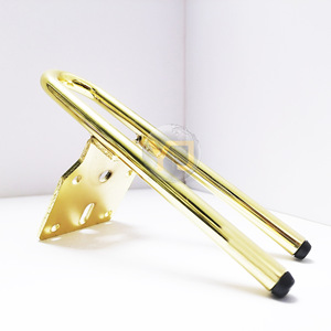 Patas de Muebles Chapadas en Oro de 150 mm y 180 mm, Soporte para Gabinetes Antioxidante, Diseño Moderno - Product Image 5