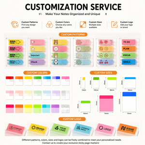 Fluorescent PET Sign Here Sticky Tabs Waterproof Page Markers Strong Adhesive Index Labels for Lawyer Office Document Marking - Product Image 4