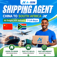 Transitaire Afrique du Sud DDP Fret aérien avec agent d'expédition porte-à-porte et logistique de fret