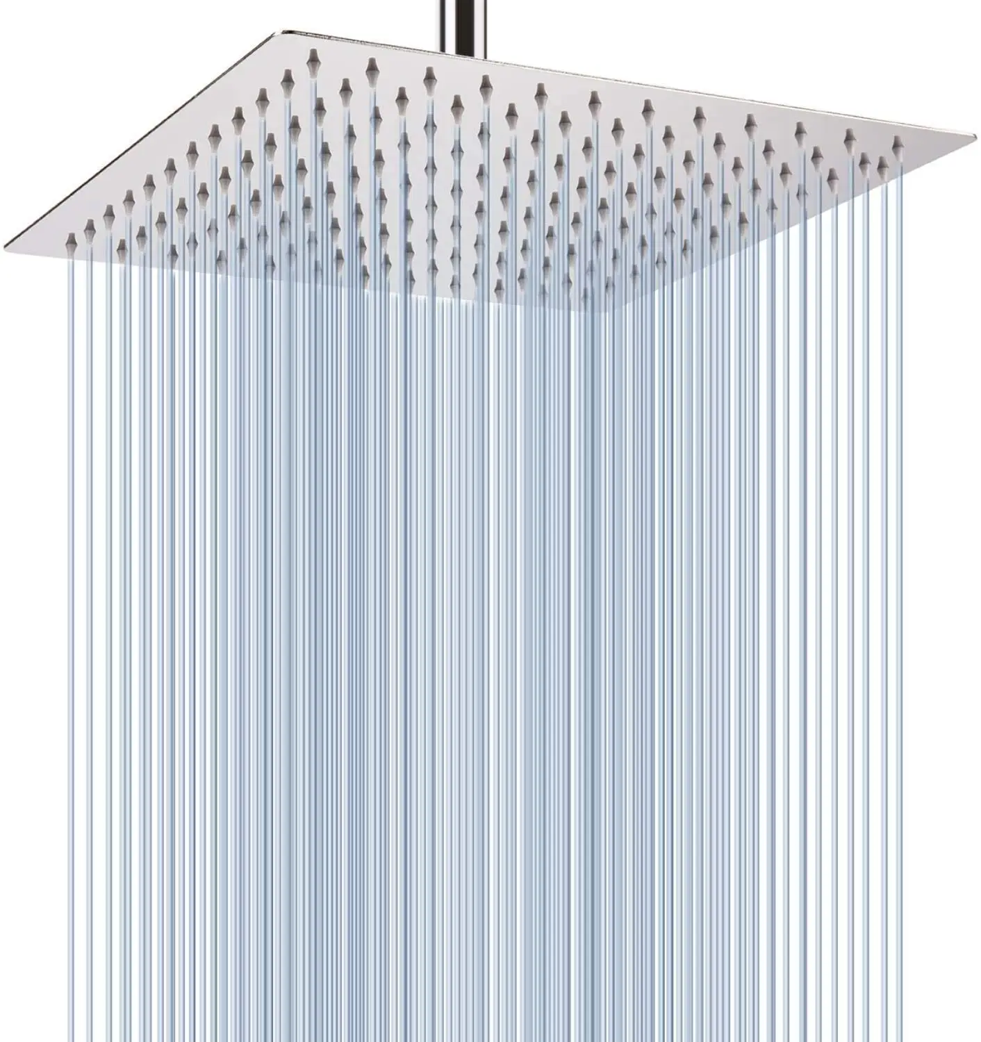 GALENPOO Rain Shower Head 12 Inches Large Rainfall Shower Head Made of 304 Stainless Steel