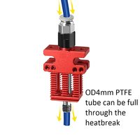 Ur Elk – extrudeuse d'imprimante 3D assemblée à extrémité chaude CR6 SE CR-6 SE/CR-6 Max / CR5 Pro/Ender 3 V2 Pro CR10