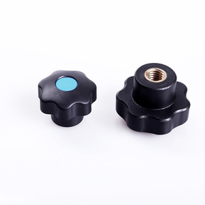 Plum Blossom Star Handle M6 M8 M10 M12 M16 Nylon Internal Thread With Cap ABS Matte Cam Knob For Machinery Adjustment - Product Image 4