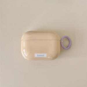 Étui pour écouteurs Apple AirPods 4ème génération, nouveau style Ins, couleur unie, simple, entièrement couvrant, antichoc - Product Image 3