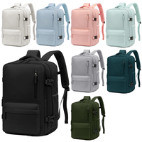 Nouveau sac à dos pour ordinateur portable unisexe tendance de marque, multi-compartiments, séparation sec/humide, bretelles incurvées, polyester Oxford