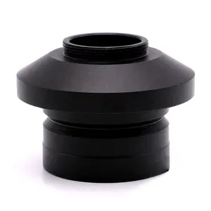 ニコン顕微鏡用1X三眼顕微鏡写真38mmTVチューブCマウントカメラアダプター