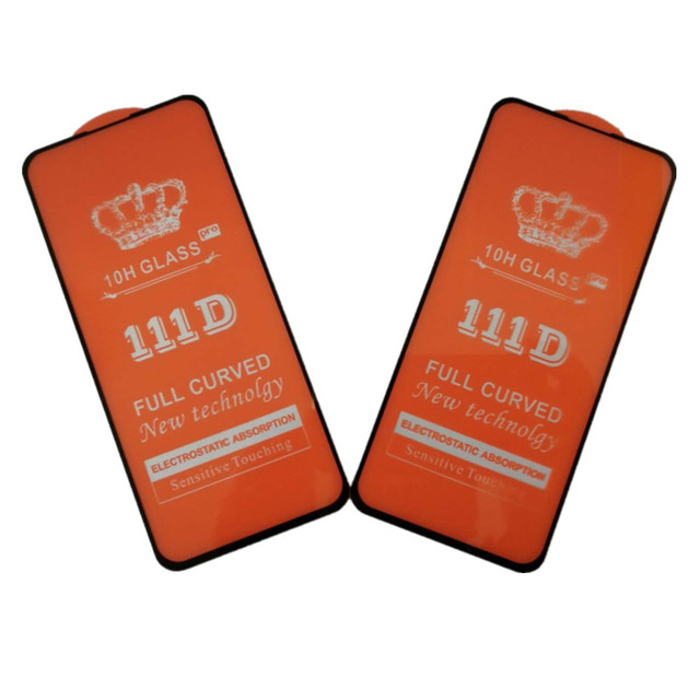 111d Glass Silk Print Full Glue Tempered Glass Screen Protector for iPhone Xr 11 Pro Max 111D Tempered Glass Screen Protector