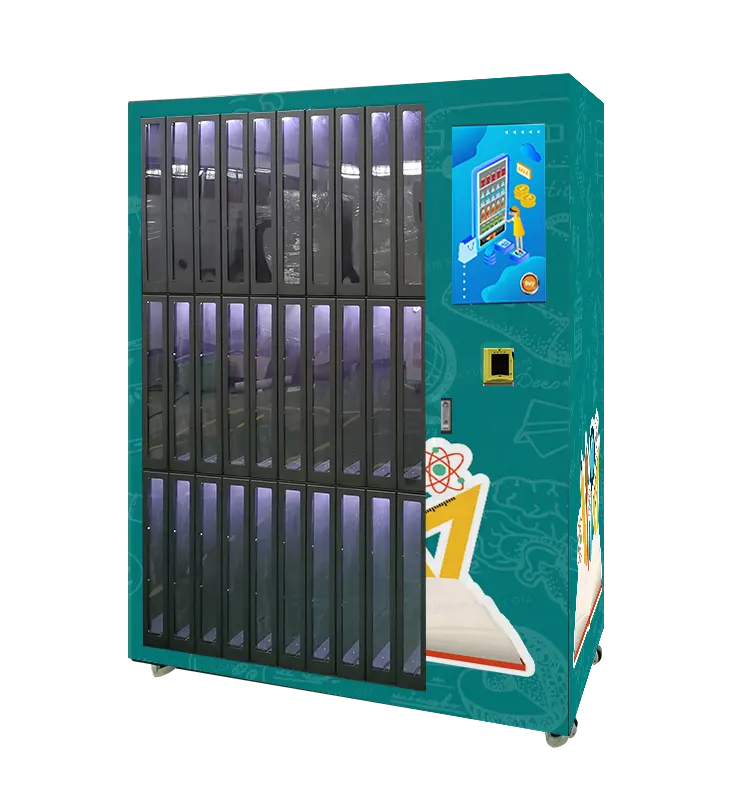 New arrival locker smart vending machine custom with touch screen sale book,newspaper,magazine