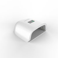Sèche-ongles rechargeable personnalisé H19 48W, double lumière UV LED 365nm+395nm, sans fil, automatique avec minuterie pour ongles en gel en salon de manucure
