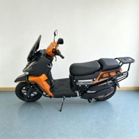 Moto électrique à batterie lithium 2000W 72V haute vitesse avec moteur sans balais, cyclomoteur électrique, scooter puissant à 2 roues