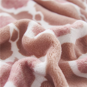 DONGFANG super doux 100% Polyester <span class=keywords><strong>minky</strong></span> lait velours <span class=keywords><strong>rose</strong></span> couvertures bébé - Product Image 5