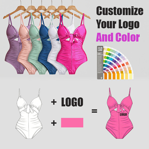 Traje de Baño Deportivo <span class=keywords><strong>Moldeador</strong></span> de Una Pieza Tipo Tanga con Control de Abdomen para Figuras Curvilíneas - Product Image 3