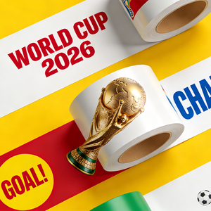 Pellicola per Imballaggio Personalizzabile per la Coppa del Mondo di Calcio, per Collezionabili e Merchandise, Impermeabile OP+CP/ PET+MPET+PE - Product Image 6