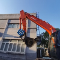 Chaîne de chenilles d'occasion de haute qualité pour pelle hydraulique sur chenilles Hitachi ZX120 de 12 tonnes : haute efficacité et fiabilité
