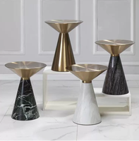 Table basse mobile créative de luxe léger en acier inoxydable haut de gamme, moderne, facile à nettoyer et durable pour le salon